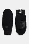 Rukavice UGG dámské, černá barva, 101099