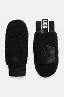 Rukavice UGG dámské, černá barva, 101099