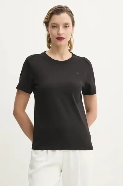 Bavlněné tričko G-Star Nifous černá barva, D26062-336