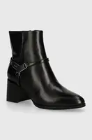 Kožené kotníkové boty Calvin Klein ANKLE BOOT 55 W/HW LTH