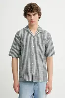 Košile s příměsí lnu Samsoe Samsoe SAOSCAR