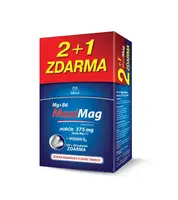 MaxiMag Hořčík 375 mg + B6 100+50 tobolek