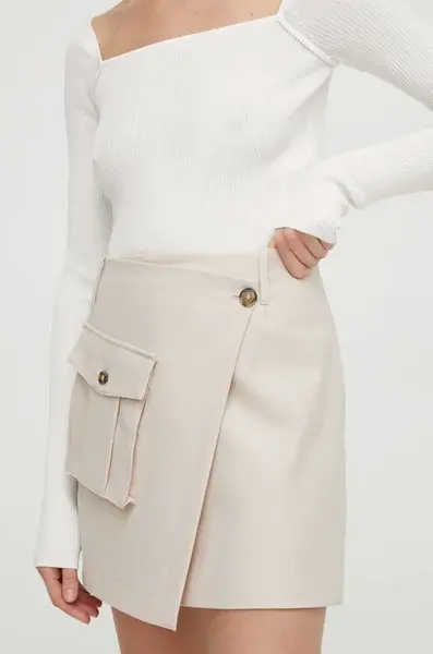 Sukně s příměsí vlny Herskind Carolina