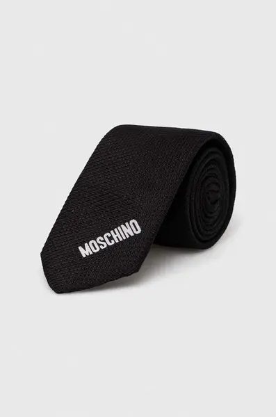 Moschino Hedvábná kravata Moschino