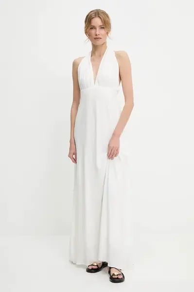 Šaty Answear.LAB bílá barva, maxi