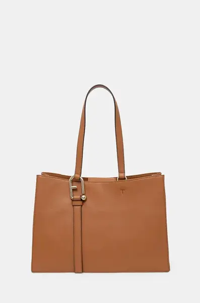 Kožená kabelka Furla