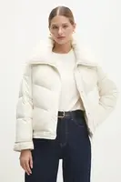 Bunda Answear.LAB dámská, bílá barva, zimní