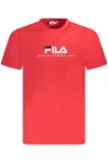 FILA MEN'S SHORT SLEEVE T-SHIRT RED