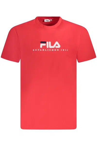 FILA MEN'S SHORT SLEEVE T-SHIRT RED