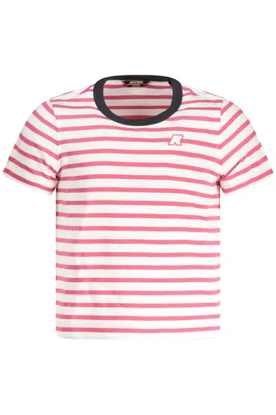 K-WAY SHORT SLEEVE T-SHIRT CHILDREN WHITE