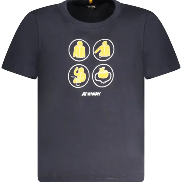 K-WAY SHORT SLEEVE T-SHIRT CHILDREN BLUE