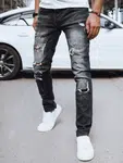 Spodnie męskie jeansowe czarne Dstreet