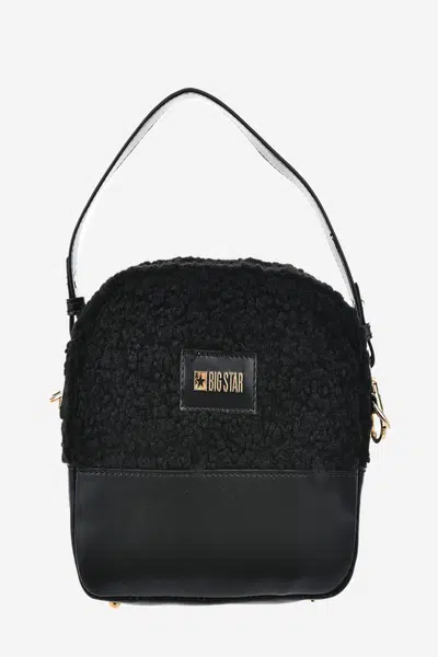 Small women's handbag Big Star black
