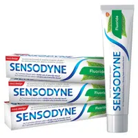 SENSODYNE Fluoride Zubní pasta 3 x 75 ml