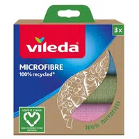 VILEDA mikrohadřík z recyklovaných vláken 3 ks