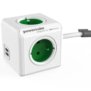 POWERCUBE Extended USB Green 1,5m