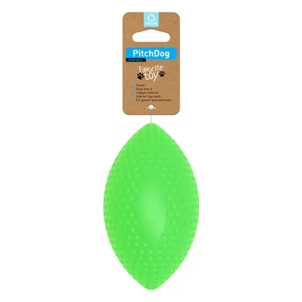 PITCHDOG Sportball pěnový míč pro psy zelený 1 kus