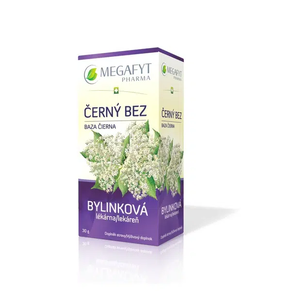 MEGAFYT Léčivý čaj z květu bezu černého 1.5 gm 20 ks