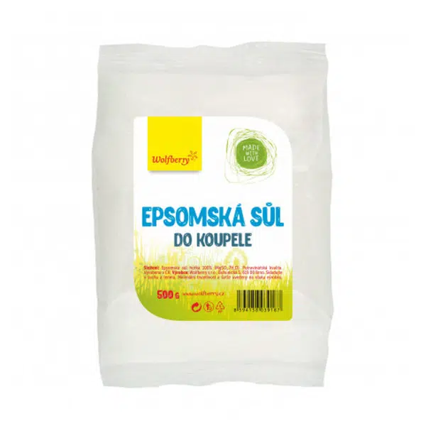 WOLFBERRY Epsomská sůl do koupele 500 g