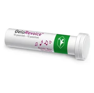 GELOREVOICE Pastilky do krku bezinka bez mentolu 10 kusů
