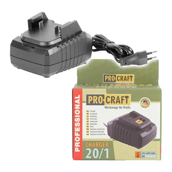 Nabíječka PROCRAFT 20/1 20V