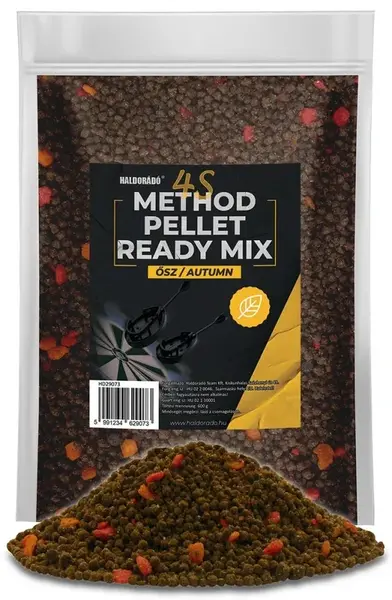 Haldorádó pelety 4s method pellet ready mix 600 g 2-4 mm - jeseň