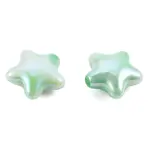 UV Plating Rainbow Iridescent Acrylic Beads