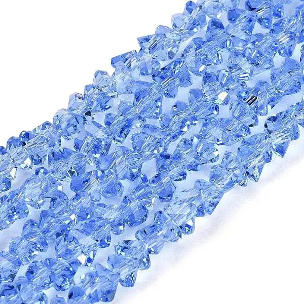Transparent Glass Beads Strands