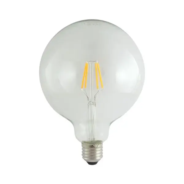 Žárovka Filament LED E27 4W G125 bílá teplá TRIXLINE P484