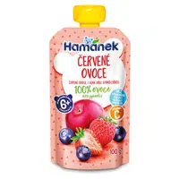 HAMÁNEK Červené ovoce 6m+ 100 g