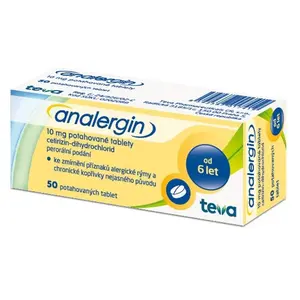 ANALERGIN 10 mg 50 potahovaných tablet