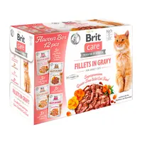 BRIT Care Fillets in Gravy Flavour kapsičky pro kočky 12 x 85 g