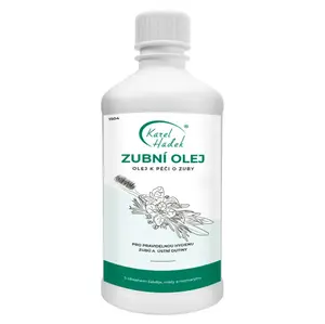 KAREL HADEK Zubní olej ze 7 bylin 500 ml