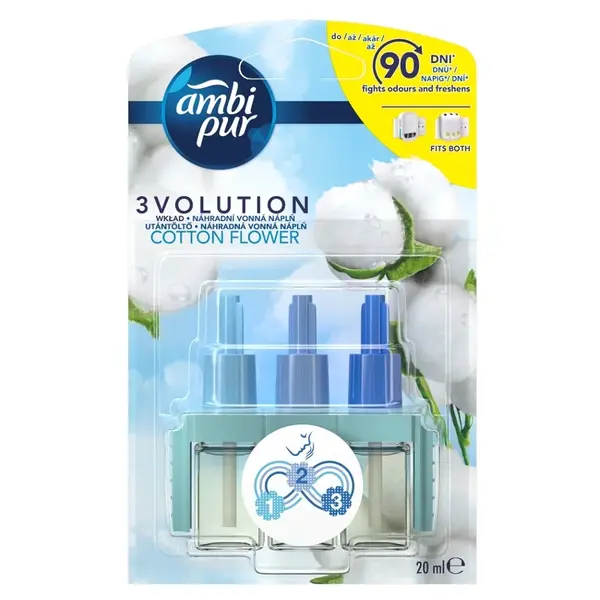 AMBI PUR 3Volution Osvěžovač vzduchu náplň Cotton 20 ml