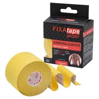 FIXAPLAST Fixatape sport standard tejpovací páska 5 cm x 5m žlutá 1 kus
