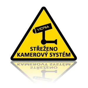 Samolepka - Střeženo kamerový systém