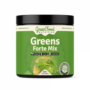 GREENFOOD NUTRITION Greens Forte Mix juicy apple 240 g