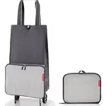 Skládací nákupní taška na kolečkách Reisenthel Foldabletrolley Herringbone Grey