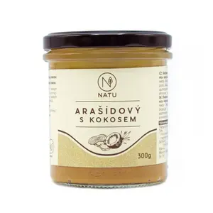 NATU Arašídový krém s kokosem 300 g