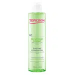 TOPICREM Čisticí gel pro mastnou a citlivou pleť AC  400 ml