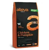 ALLEVA Natural Puppy Maxi Chicken&Pumpkin granule pro štěňata 2 kg