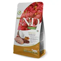 N&D Quinoa Skin & Coat Quail & Coconut pro kočky 1,5 kg