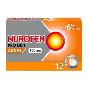 NUROFEN Active pro děti 100 mg 12 tablet