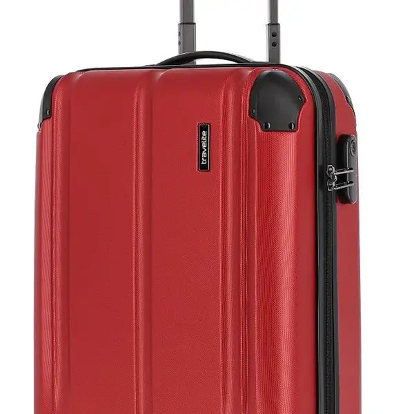 Kufr do letadla 55x40x20 Travelite City 4w S Red