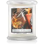 Kringle Candle Brandy & Leather vonná svíčka 411 g