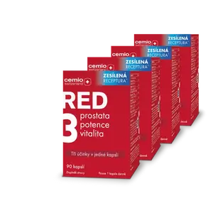 Cemio RED3®, 360 kapslí, NOVÝ