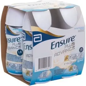 ENSURE PLUS Příchuť vanilková 4 x 220 ml