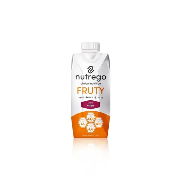 NUTREGO FRUTY Výživa višeň 12 x 330 ml