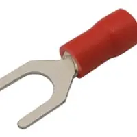 Vidlička 5.3mm, vodič 0.5-1.5mm červená