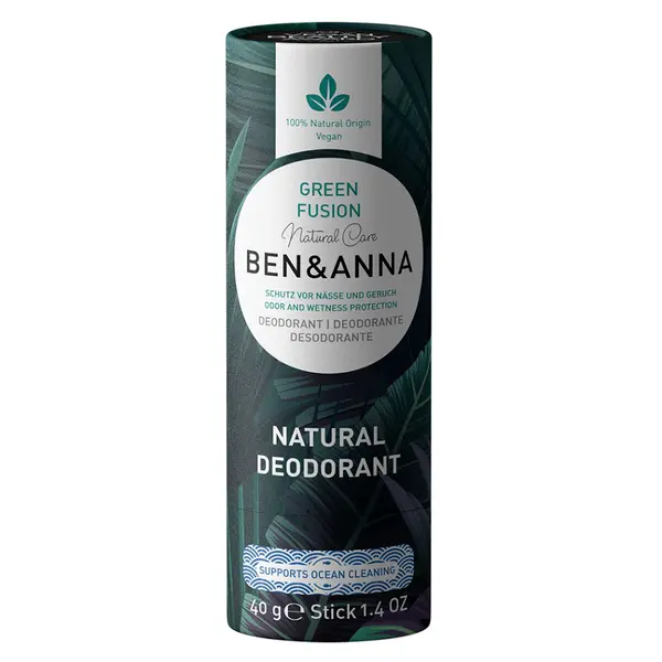 BEN & ANNA Tuhý deodorant Green Fusion 40 g